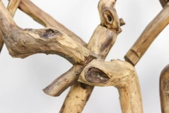 Wanddecoratie - Metaal/teak -Woonmeubelwinkel de kisten koning 108813 4