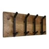 Kapstok 4 Haken - Naturel - Mangohout/metaal - 60x25x3 Cm 2 Kapstok 4 Haken - Naturel - Mangohout/metaal - 60x25x3 Cm -Woonmeubelwinkel de kisten koning 108817 1