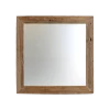 Wandspiegel Rustiek - Drijfhout Teak - 80x80 Cm -Woonmeubelwinkel de kisten koning 108824 1