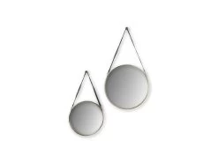 Ronde Wandspiegel Met Riem - Antique Gold/zwart - ø60 Cm -Woonmeubelwinkel de kisten koning 108839 4