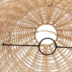 De Elba Hanglamp - Naturel - L -Woonmeubelwinkel de kisten koning 109015 8