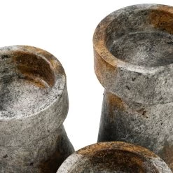 De Gypsy Kaarsenhouder - Antiek Grijs - S -Woonmeubelwinkel de kisten koning 109123 5