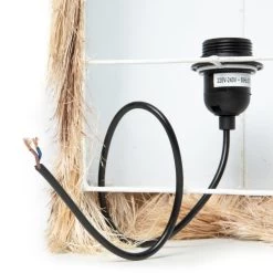 De Abaca Applique Muurlamp - Naturel -Woonmeubelwinkel de kisten koning 109172 4