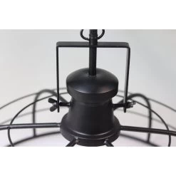 Hanglamp Crown - Powder Coated Black - Ijzer - ø60x43 Cm 8 Hanglamp Crown - Powder Coated Black - Ijzer - ø60x43 Cm -Woonmeubelwinkel de kisten koning hanglamp crown oe60x43 powder coated black ijzer 3