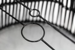 Hanglamp - Rotan - Black Wash - ø33 Cm -Woonmeubelwinkel de kisten koning hanglamp oe33 cm rotan black wash 2