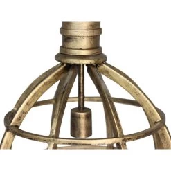 Hanglamp - Goud - Metaal - ø40x50 Cm -Woonmeubelwinkel de kisten koning hanglamp oe40x50 goud metaal 3