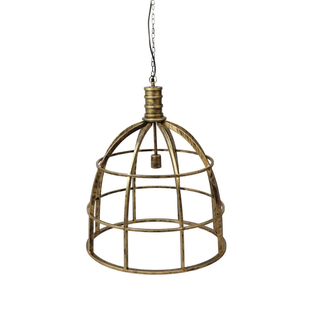 Hanglamp - Goud - Metaal - ø60x75 Cm 3 Hanglamp - Goud - Metaal - ø60x75 Cm