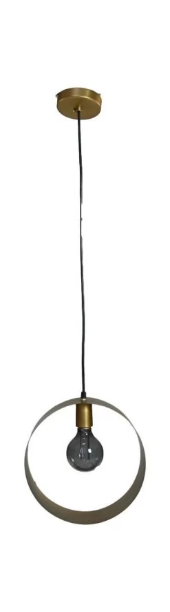 Hanglamp Rond - Goud - Metaal - ø30x10