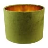 Ronde Lampenkap - Olijfgroen/goud - Velvet - 32x32x24 Cm 2 Ronde Lampenkap - Olijfgroen/goud - Velvet - 32x32x24 Cm -Woonmeubelwinkel de kisten koning ronde lampenkap 32x32x24 olijfgroen goud velvet 1