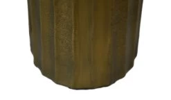 Tafellamp - Goud - Aluminium - 14x10x37 Cm -Woonmeubelwinkel de kisten koning tafellamp 14x10x37 goud aluminium 4