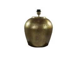 Tafellamp Met Nagels - Goud - Metaal - 36x36x50