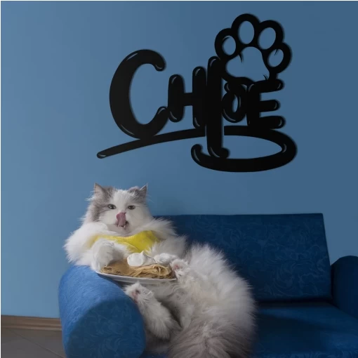 Metalen Eigen Naambordje Voor Jouw Kat 7 Metalen Eigen Naambordje Voor Jouw Kat - Afbeelding 5