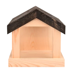 Muurvoedertafel Vurenhout Zwart -Woonmeubelwinkel fb462 02