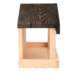 Muurvoedertafel Vurenhout Zwart -Woonmeubelwinkel fb462 03