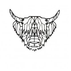 Geometrische Dieren Stier