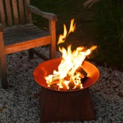 Vuurschaal Cortenstaal Roest Basic -Woonmeubelwinkel ff149 41