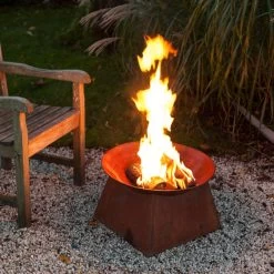 Vuurschaal Cortenstaal Roest Basic -Woonmeubelwinkel ff149 42