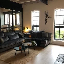 Geometrische Hummingbird -Woonmeubelwinkel hummingbird 2