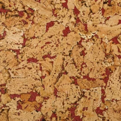 Wandkurk 'Country Red' GEWAXT - 60 X 30 Cm - 3mm Dik M²