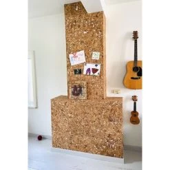 Wandkurk 'Country White' GEWAXT - 60 X 30 Cm - 3mm Dik M² -Woonmeubelwinkel image 6 1