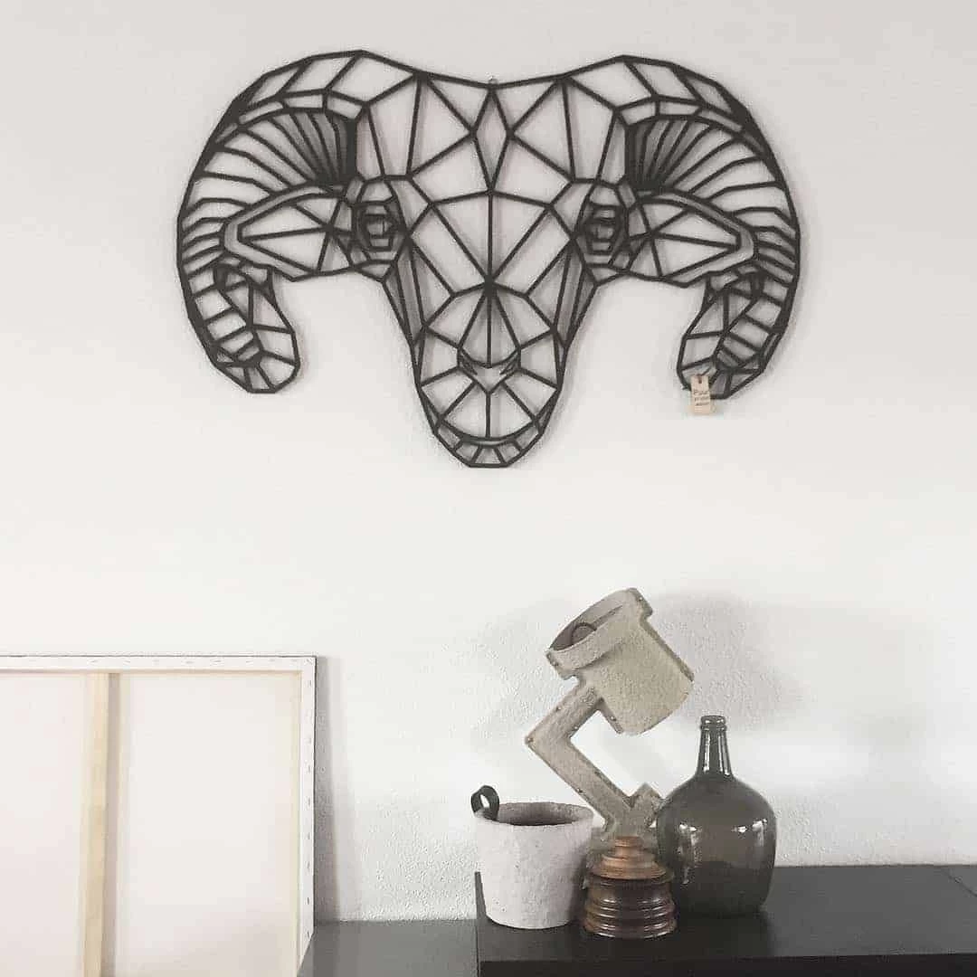 Geometrische Dier Ram 3 Geometrische Dier Ram