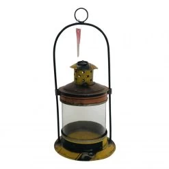 Lantaarn Gerecycled Staal D16 X H 40 Cm