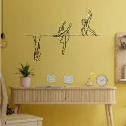 Metalen Wanddecoratie Ballerina 8 Metalen Wanddecoratie Ballerina -Woonmeubelwinkel metalen wanddecoratie ballerina 3