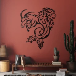 Metalen Wanddecoratie Chimera -Woonmeubelwinkel metalen wanddecoratie chimera 2