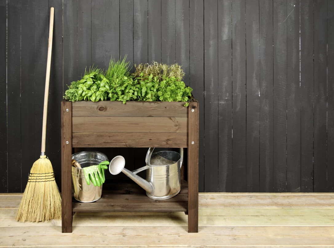 Bruin Houten Kweektafel S 4 Bruin Houten Kweektafel S - Afbeelding 2