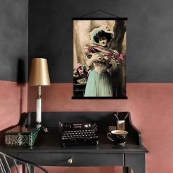 Wanddoek Poissonnière -Woonmeubelwinkel poissonniere canvas