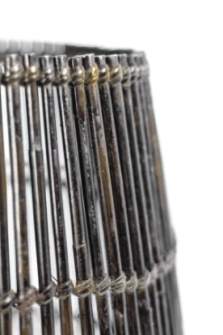 Hanglamp - Rotan - Black Wash - ø33 Cm