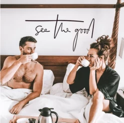 Metalen Wanddecoratie See The Good