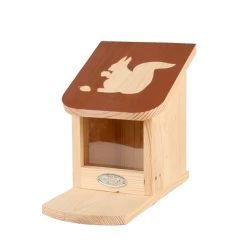 Diapositief Eekhoorn Voederhuis