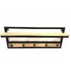 Kapstok Industrieel Met Haken 75x12,5x30 Cm