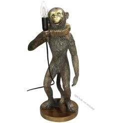 Tafel Lamp Monkey Gold 53x22x23 Cm 9 Tafel Lamp Monkey Gold 53x22x23 Cm -Woonmeubelwinkel xet 8422