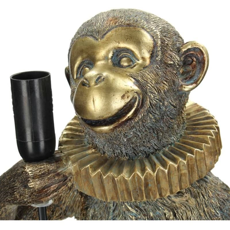 Tafel Lamp Monkey Gold 53x22x23 Cm 4 Tafel Lamp Monkey Gold 53x22x23 Cm - Afbeelding 2